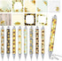 Saypacck 18 Pcs Sunflower Desk Accessories, 9 Pads Cute Sticky Notes, 9 Kawaii