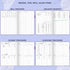 GoGirl Budget Planner – Compact Monthly Financial Organizer, Expense Tracker Notebook Journal (Lavender)