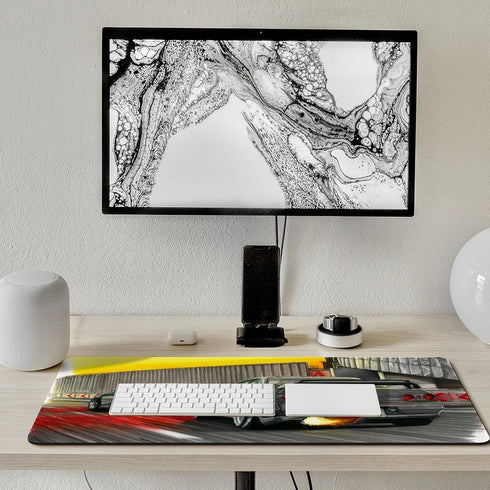JDM Japanese Car Art Skyline GTR R32, Computer Essentials for Work, Home Office Supplies (40x90cm)