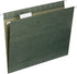 Smead Standard Hanging File Folders, 50 Count, Letter Size, Standard Green, 1/5-Cut Adjustable Tabs (64029)