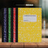 Wide Ruled Notebook, Composition Notebooks Wide Ruled Composition Book, Wide Rule Notebook Paper -9-3/4 x 7-1/2” - 100 Sheets (200 Pages) - Sewn Binding, Durable Marble Cover, Assorted Colors - (6 by Manaloom