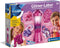 Clementoni 59224 Galileo Fun Glitter-Labor, Basteln & Experimentieren mit Glitzer, Kreide, uvm.,
