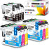Miss Deer LC20E XXL Ink Cartridge Ultra-high Capacity Compatible Replacement for LC20EBK LC20EM LC20EC LC20EY Brother