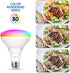 ANWIO Smart Light Bulb BR30 RGB Color Changing LED, WiFi Dimmable Multicolor E26 Base, 1300 Lumen 2 Pack