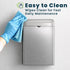 Alpine Sanitary Napkin Receptacle Wall Mounted Tampon Holder For Bathroom Provides Clean & Odor-Free Restroom for Home