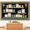 Pajean Bookshelf Bulletin Board Plant Motivational Positive Classroom Decoration Greenery Potted Cutouts
