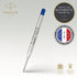 Parker Ballpoint Pen Refills, Medium Point, Blue QUINKflow Ink, 10 Count Compatible with Parker Pens