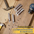Tape Measure Clip Holder, Universal Tool with Screws, Stainless Steel Tool Hanger Storage Dock for Tape Measures and