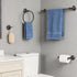 DEGULAS SetOil Set, 24In Set Bathroom Towel Bar Accessories Rubbed Bronze Bathroom Hardware Includes Towel Bar, Towel