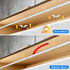 24in, 6000K 110V-120V Counter, Closet, maylit Under Cabinet LED Strip Lighting Hardwired Ultra Bright Small LED Light