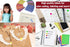 Royal Green Color Coding Labels - 5/8 Diameter Round Label Stickers in 24 Colors, 1152 Pack