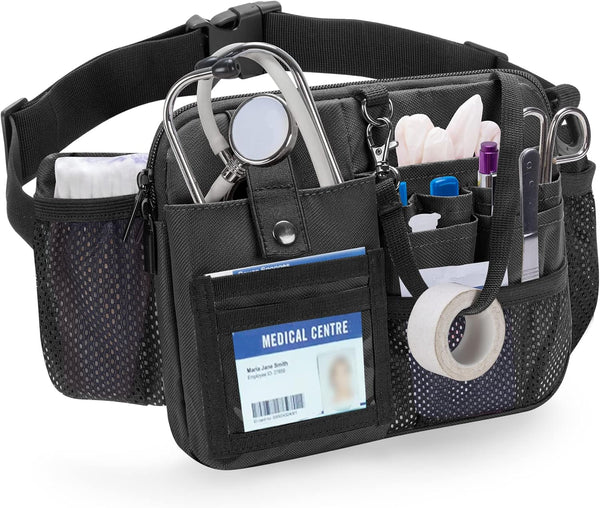 Damero Nurse Fanny Pack with Multi-Compartment, Nurse Tool Belt Utility Nurse Waist