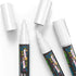 CHALKY CROWN Liquid Chalk Marker Pen, White Dry Erase Marker for Chalkboard Signs, Windows, 10 Pack