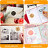 Thank You Round Stickers for Supporting My Small Business, Adhesive Labels, 3-Color, 1 inch (2000 Pcs, 4 Rolls)