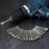 Stone Carving Set, 30PCS Diamond Burr Bits Compatible with Dremel, Polishing Kits for Carving, Engraving, Grinding
