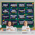 gisgfim 16 Pcs Spanish Words and Phrases Poster Set, Bulletin Board Study Spanish Classroom Decoration for Teachers