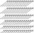 INCLY 120 Pack Black Pegboard Hooks, 4/6/8 Inch Accessories for 1/8“ and 1/4" Pegboard Hanging Tools