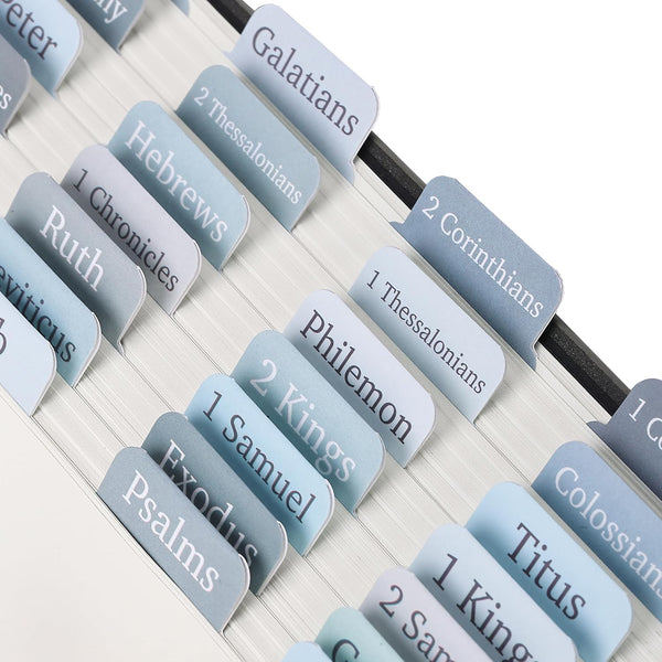 Mr. Pen- Laminated Bible Tabs, 75 pcs, Easy-to-Read & Apply, Tear Resistant