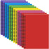 Yahenda 18 Pcs Spiral Notebook College Ruled A5 Journals 8.3 x 5.5 Inch Thick Paper Notebooks for Office School (Mixed