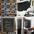 UnityStar Chalk Paper, 17.7" X 78.7" Adhesive Chalkboard Contact Paper with 1 Liquid Chalk Marker & 5 Colors Chalks