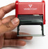 Incomplete Finish and Return Teacher Self Inking Rubber Stamp (Red Ink) - Large