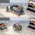 7 360 NIUBEE Acrylic Pen Pencil Holder Compartments, Crayon Organizer, Multi-capacity Marker Storage Art Supply