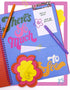 ban.do Yellow/Pink/Red Flower-Shaped Sticky Notes, Fun Office Supplies Set includes 6 Sticky Note Pads and 300 Sheets, Flower by ban.do