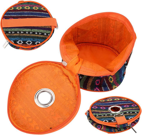 KooingTech 5.7x4.3in Camping Toilet Paper Holder, Toilet Paper Cover, Portable Wipes Case with Hook Suitable