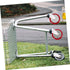 2pcs PRETYZOOM Replacement Wheels for Rolling Cart PU Plastic Grocery Trolley Wheels Smooth Operation Quiet Design