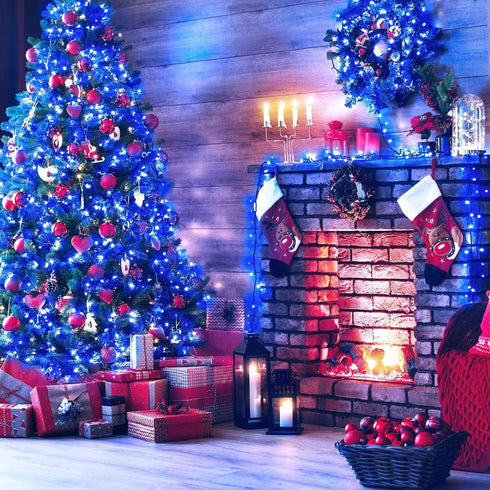 264Ft 800 8 Extra Long LED Christmas Lights with Timer, Green Wire Fairy Starry String Lights Plug in, Modes