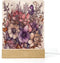 KNASNCHD Floral Design Pattern Night Light with Wood Base USB Interface Power Supply,Bedside