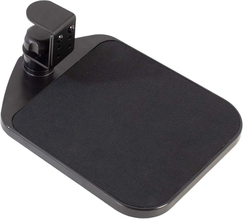 VIVO Clamp-on Mouse Pad Holder Platform, Adjustable Under Desk 360 Rotating Tray Rest