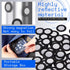 100 3D 3D 12.0 mm 19 mm) Kingdder Pcs Magnetic Tracking Dot for Scanner Scanning Reference Point Marker Diffuse