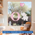 EGD Elephant Wall Decor Stickers for Baby Girl or Boy I Custom Name & Initial for Nursery Wall Decor I Elephant Nursery