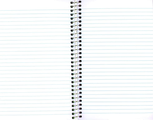 National Single-Subject Wirebound Notebooks, Medium/College Rule, Blue Cover, 80 Sheets