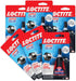 Loctite Super Glue Ultra Liquid Control, Clear, 0.14 fl oz Bottle, 6 Pack, Quick Dry Adhesive