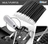 Foam Cleaning Swab Sticks, 200pcs, 3.4mm Head Width Round Foam Tips, Black, Cleanroom Cleaning Swab Sponge Stick