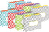 Barker Creek Designer File Folders - Set of 24, Beautiful Chevron, Multicolor Chevrons, Letter Size, 1/3 Cut Tabs