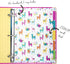 Pukka Pad Carpe Diem Reversible Dividers – 1 Pack of 5 Tabbed Set for 3-Ring Binder, Multi-Color Page Separators