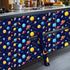 17.7" 118.1" HOMETITUTE Cartoon Galaxy Astronaut Planets Wallpaper Peel and Stick Contact Paper Wall Paper Stick x Self