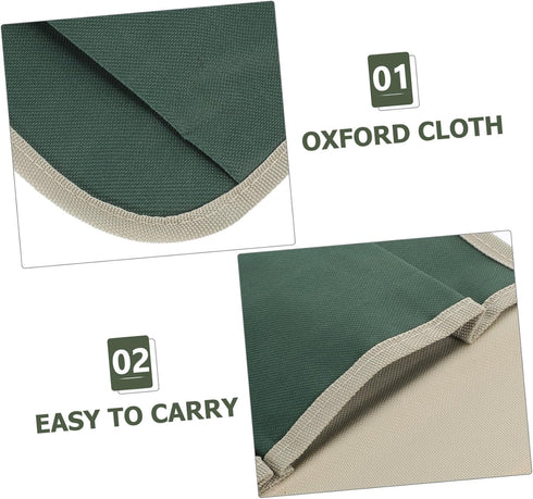 Abaodam Garden Kneeler Tool Bag Durable Gardening Seat Pouch with Ample Storage Space Convenient for Garden Lovers