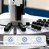 HPLC LC 8-425 Screw Thread Vial Caps, 8 mm, PTFE/Silicone Septa, Black, 100 pcs/pk Polypropylene