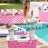 ZYTONGMAO Topper Tray for Bogg Bag Large Accessories - Waterproof EVA Table Top Organizer Tote Lid with Cup Holder