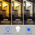 Bulb, 75 9W 1100 5000K Bulbs, E26 Bulb 4-Pack Dusk to Dawn LED Outdoor Light Watt Equivalent, Lumens, Daylight LED