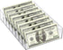 Hipiwe Cash Organizer, Clear Plastic Mail Tray with Removable Divider, 8 Slots for Cash Storage