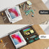 Drawer Organizer Tray Set, 3 Pcs Metal Mesh Desk Organizers, Pen Pencil Tray for Office, Bathroom, Kitchen, Makeup