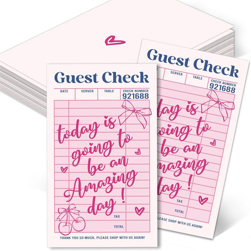 BWTRVL Pink Mini Thank You Cards - Thank You for Supporting My Small