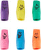 Funny Face Cap Erasers, 1-Pack of 144
