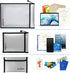 Fireproof Waterproof Money Document Bag - 3 Pack Safe Upgraded Zipper Bags for A4 A5 Documents, Cash, Jewelry, Passport