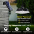 (2 Pack), 16.4ft IP65 Solar Powered LED Pendant Lights with Remote Adjustable Solar Panel and Cord, Waterproof